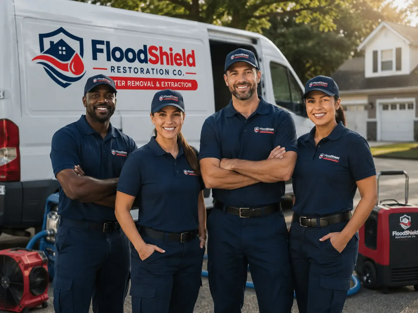 Flood Damage Restoration company in Arnold, KS